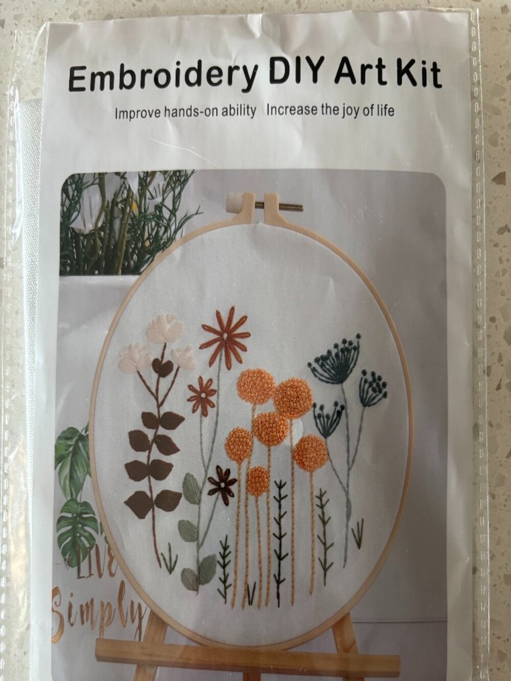 Embroidery Kit, Floral